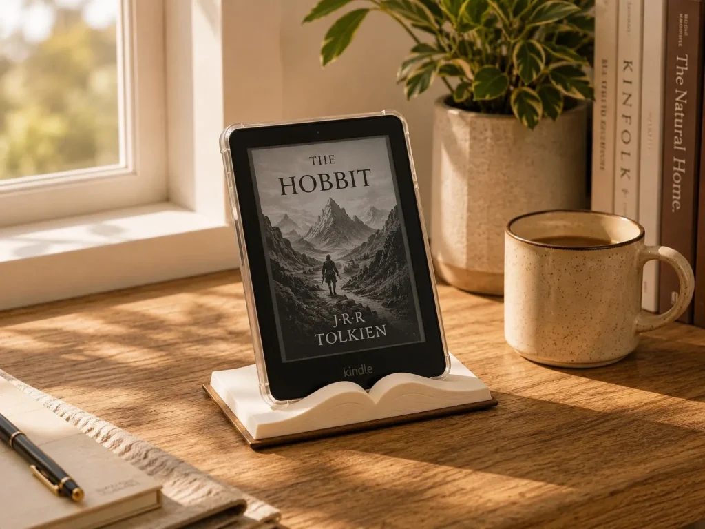 The Plush Republic Book-Shaped Kindle & E-Reader Stand