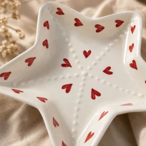 The Plush Republic Ceramic Star Trinket Tray