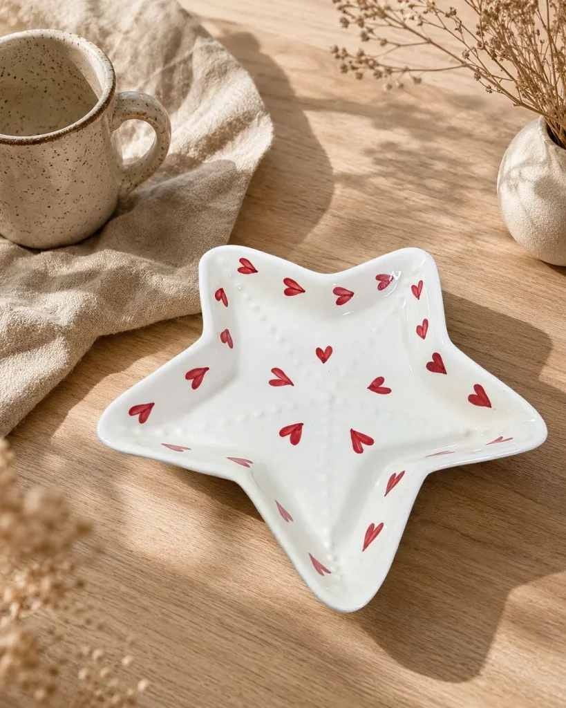 Ceramic Star Trinket Tray additional product view