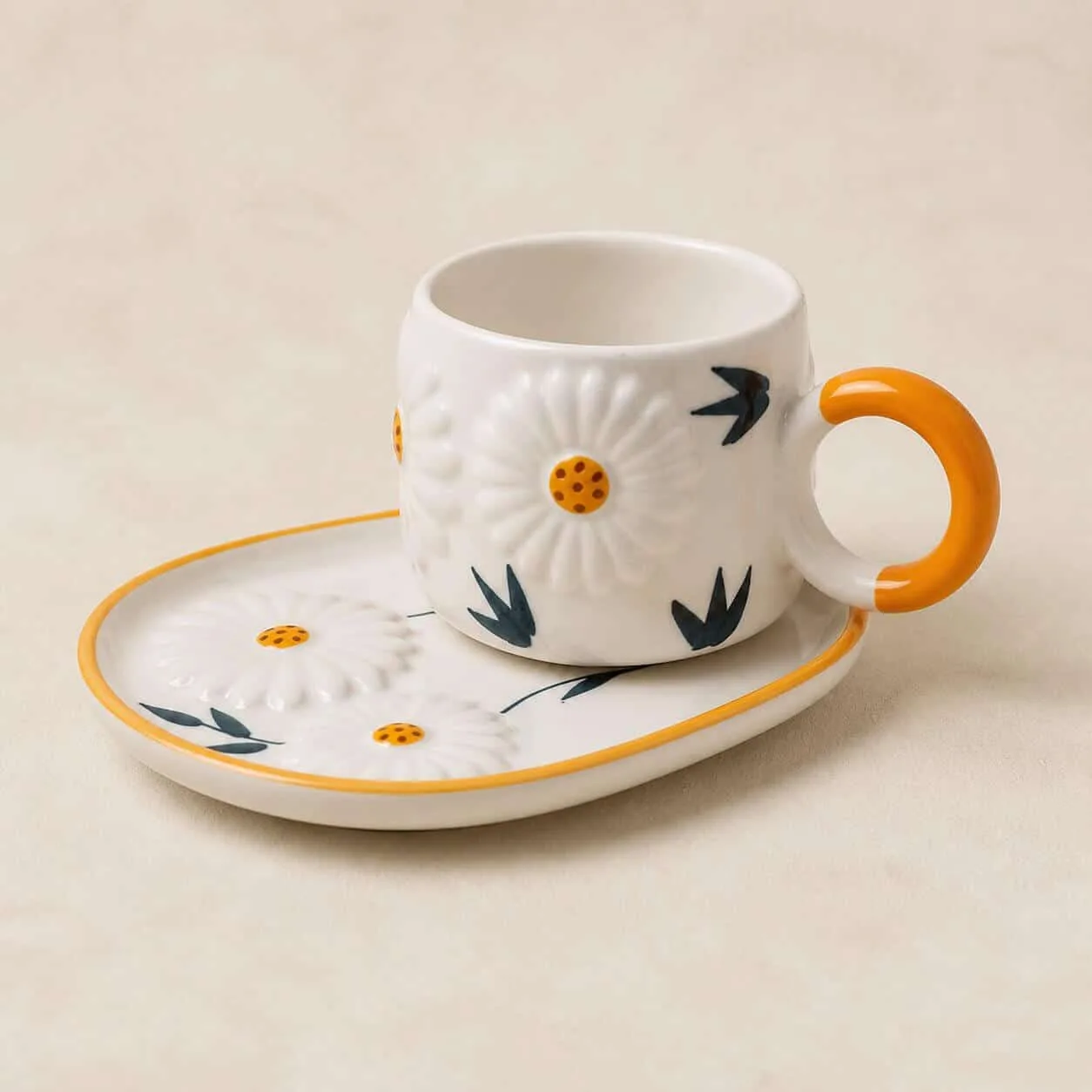 The Plush Republic White Daisy