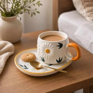 The Plush Republic White Daisy