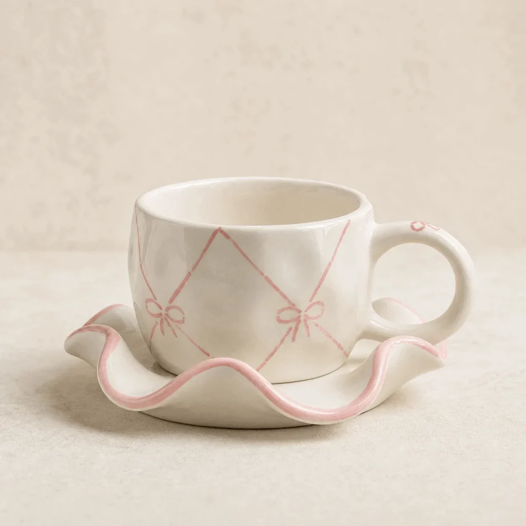 The Plush Republic Pink Cup
