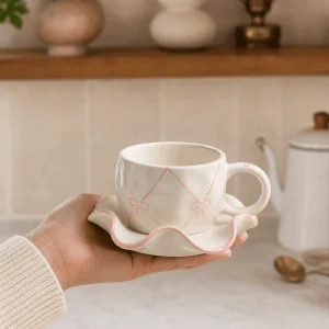 The Plush Republic Pink Cup