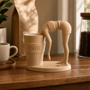 Caffeine Dive Sculpture coffee corner lifestyle image