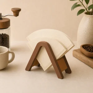 V60 Coffee Paper Filter Stand - Use Case Image