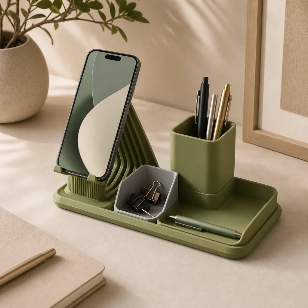 Modular MagSafe Desk Organizer use case lifestyle