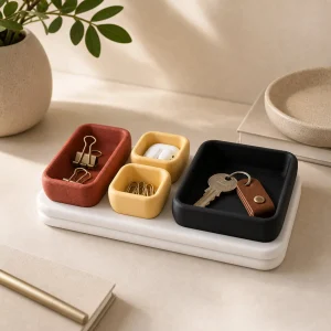 The Plush Republic Daily Sort Desk Tray