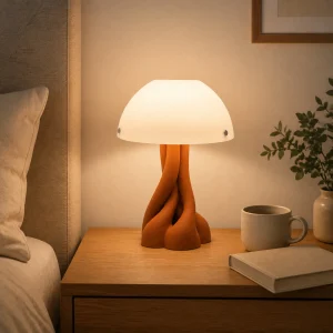 The Plush Republic Organic Ripple Lampshade