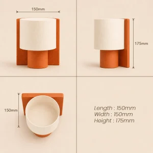 The Plush Republic Alora Terracotta Lampshade