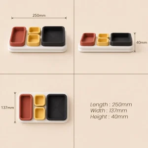The Plush Republic Daily Sort Desk Tray