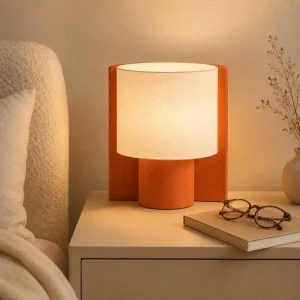 The Plush Republic Alora Terracotta Lampshade