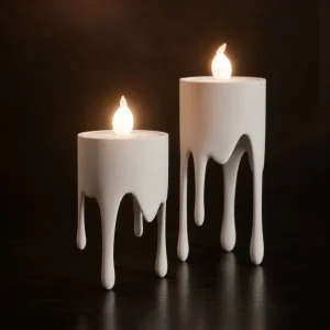 The Plush Republic Floating Candle Tealight Holder