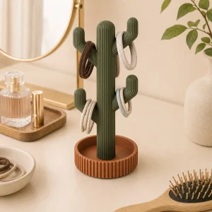 The Plush Republic Cactus Hair Tie Organizer