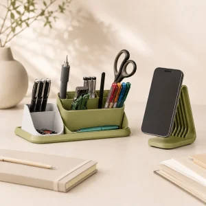 The Plush Republic Modular MagSafe Desk Organizer