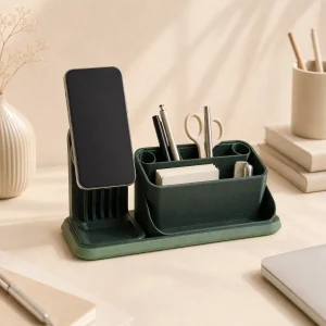 The Plush Republic Modular MagSafe Desk Organizer