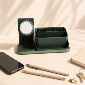 The Plush Republic Modular MagSafe Desk Organizer