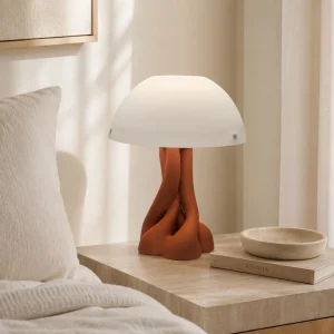 The Plush Republic Organic Ripple Lampshade