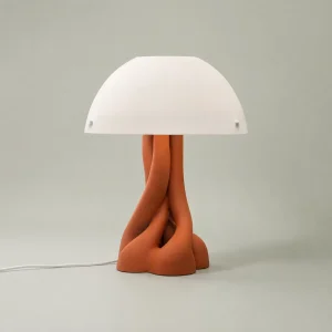 The Plush Republic Organic Ripple Lampshade